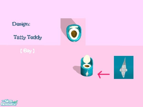 Sims 2 — Potty by Kidsclub — 