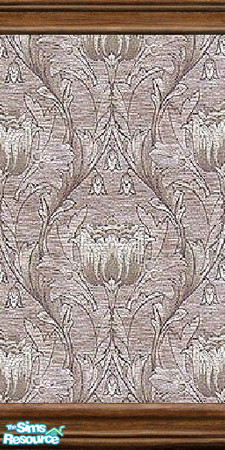 Sims 2 — Art nouveau wallpaper 4 by Helena — -