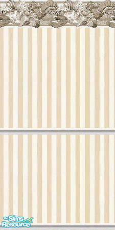 Sims 2 — K8SSeaShellBeigeWLL05 by Kate139 — A set of 15 Walls and 4 Floors. Painted and Papered Walls with Sea Coral