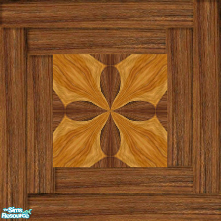 Sims 2 — Art nouveau parquet floor 3 by Helena — -