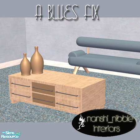 Sims 2 — A Blues Fix - 2 decorative vases in bron by TSR Archive — This set uses the meshes from my set \\\'cubism