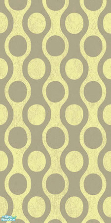 Sims 2 — Lounge Set - Lounge Pattern Sand by Hferguso — Lounge Set is a set of 6 wallpapers with one retro style pattern
