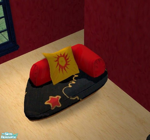 Sims 2 — sunny fauteuil bottom by wondernounou — Here is my first work in objects recolor. It's a little showy, but