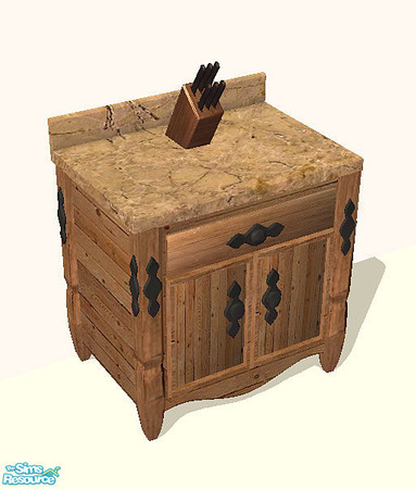 Sims 2 — dh-lightwood-kniveset by Dincer — this is the sims2 version of my famous lightwood set for sims1... 