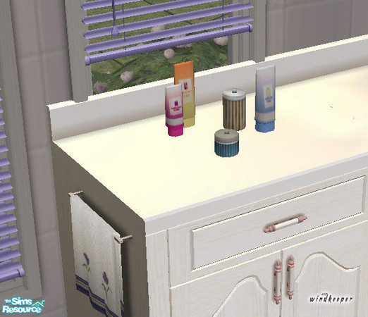 Sims 2 — Bathroom Clutter 1 by Windkeeper — Just a bit of this and that for your sim bathroom.