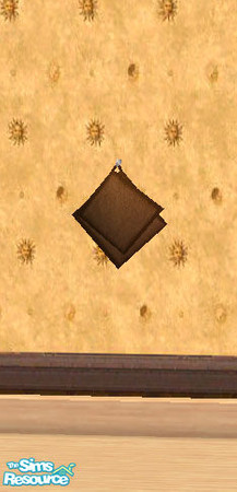 Sims 2 — Elegant Brown Swirled Pan Holders by Gamerg — You will need the Mesh for this to work, it is called New Mesh for