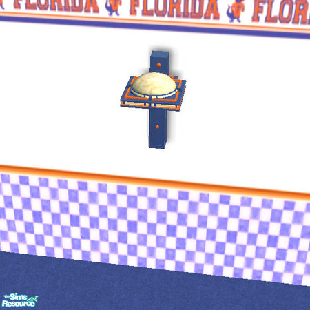 Sims 2 — Florida Gators Wall Light by paulajedi — Florida Gators Dorm Room - Wall Light