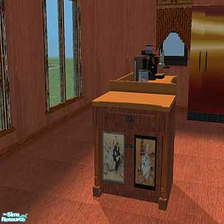 Sims 2 — Chef's Kitchen Counter by lindakelly — I hope you enjoy this, as much as I do.