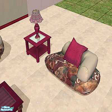 Sims 2 — Cheyenne Rust Lamp Base by lindakelly — I hope you enjoy this collection. Please let me know.