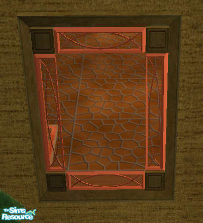 Sims 2 — Meadow Mirror by TSR Archive — Mirror- frame part 1 