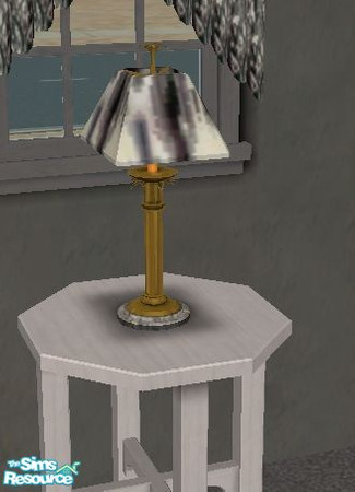 Sims 2 — 2CO Lamp by PhantasyGurl — Part of my 2-Pac Chromed Out Bedroom Collection!