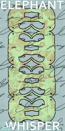 Sims 2 — Whisper Wall Set by Hferguso — Whisper Wall Set