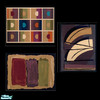 Sims 2 — Warhol Rug Set by luvs10s — Vibrant designs for the modern sim home.You will need to download Echo's 3x4 rug,