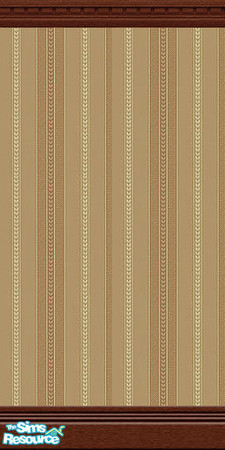 Sims 2 — Silkenstripe - Mustard by wildstar24 — Genuine silk wallpaper in elegant stripes.