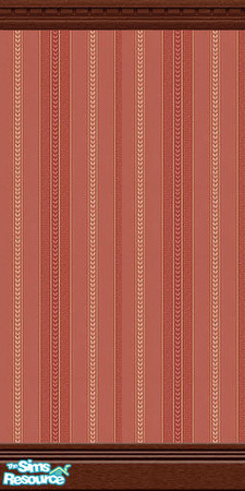 Sims 2 — Silkenstripe - Melon by wildstar24 — Genuine silk wallpaper in elegant stripes.