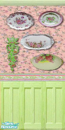 Sims 2 — Shabby Chic Paper2 by arenaria — Seemless. Texture proportions will look better in the game, as the