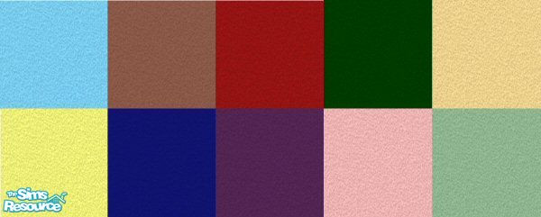 Sims 2 — MDP Colour Pack I Carpets by MelandStv — There are 10 colourful carpets in this set. They are part of my Colour