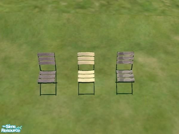 Sims 2 — Patio Chairs by oldmember_Kylecoolstuff2 — In this set, I tried to make the most unique colors as I could. I
