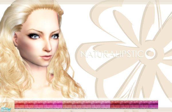 Sims 2 — Naturalipstic Set - 15 by kyna987 — A set of 15 natural-coloured lipsticks for your sims. Hope you\'ll like it