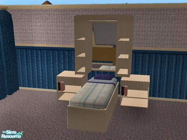 Sims 2 — Studious Bedroom-Kids- - bedding by ead425 — 