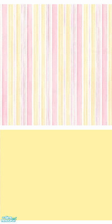 Sims 2 — Summer Splits - Banana by lisandbag — Split decision? Patterned, Striped, Plain? Why not meet halfway with this