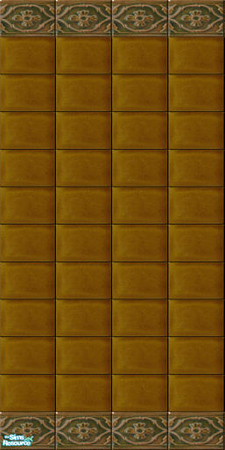 Sims 2 — OLD Mexican Wall & Tile Sets  - Om2aw by eriduserpent — A wall, set 2. Old Mexican handmade/handbaked