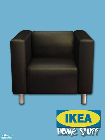 Sims 2 — Ikea Home Stuff - Klippan Armchair - Mesh by Shakeshaft — Part of a set of recolours of the