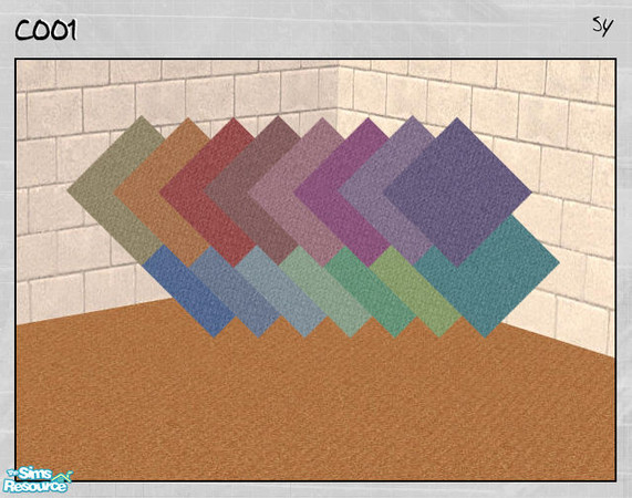 Sims 2 — [sy] Floors C001 by adeyaka — 