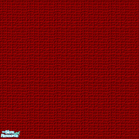 Sims 2 — Red Weave Carpet by queenmab75 — Red weave carpet