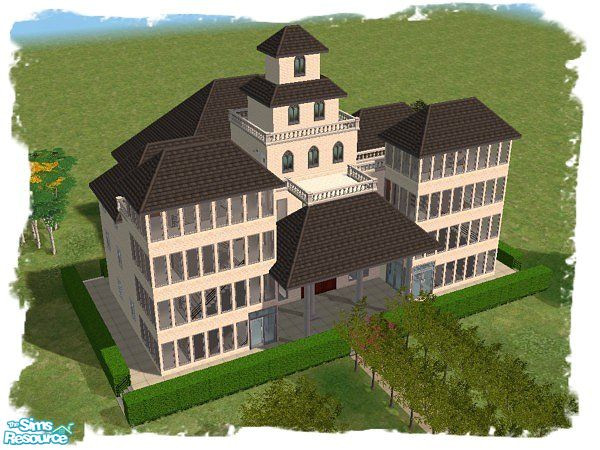 Sims 2 — Lyman Hall by oldmember_re2camp — 