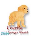 Sims 1 — Light Spaniel by TSR Archive — A pretty blonde springer spaniel puppy. Adopt today he's real cut. Done as a