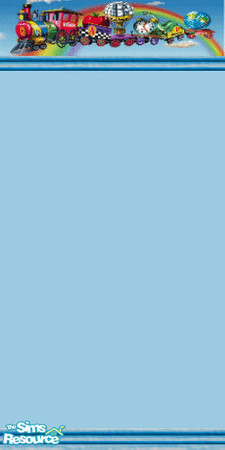 Sims 2 — ABC train blue by Astarta — Colorfull ABC trainset for kids.