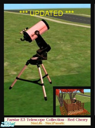 Sims 2 — Farstar E3 Telescope Collection One - Re by oldmember_Sim2Fanatic — For those of you who previously downloaded