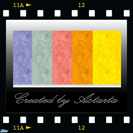 Sims 2 — ABC Stucco by Astarta — one colored stucco set.