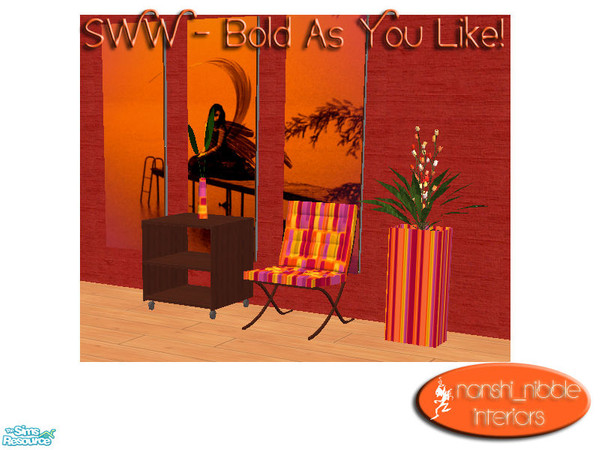 Sims 2 — SWW - Large Plant by TSR Archive — These are the recolours - You MUST absolutely download the original meshes to