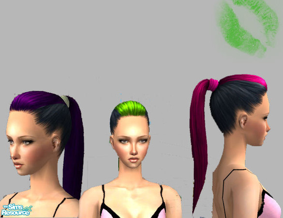 Sims 2 — Funky by theplayanita — Funky hair styles for female adult,teen and elder