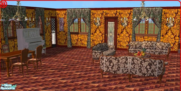 Sims 2 — Colonial Leafs Set by 22ko — ----by 22ko-----