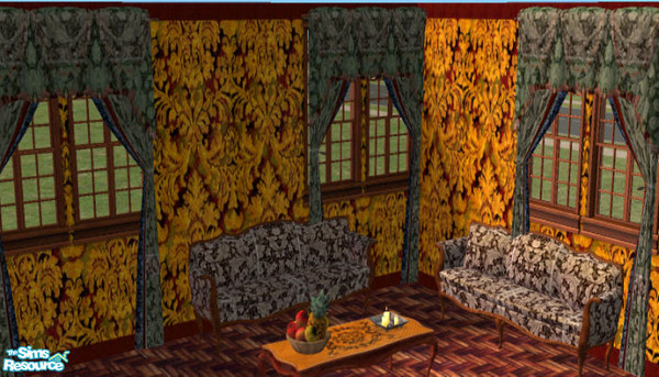 Sims 2 — Mogno Leafs Couch by 22ko — -----by 22ko----