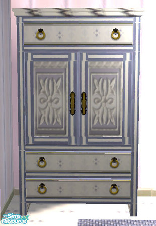 Sims 2 — Violi Armoire by Cloisonne — decorative funtional piece