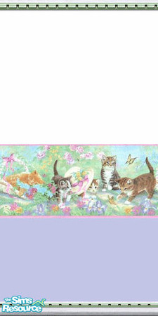 Sims 2 — Kittens by Lorah — Cute! What sweet little girl wouldn't want these kittens in her room? Done in pink, mint,
