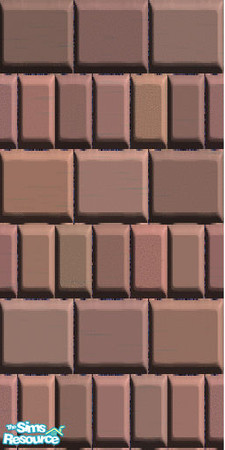 Sims 2 — ShadedBrick by cares8838 — A Nicely Textured Brick Wall.