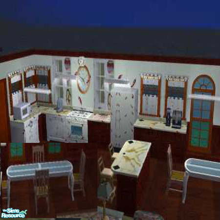 Sims 2 — Chili Pepper Kitchen by lindakelly — This Kitchen is my Chili Pepper theme. I hope you enjoy all of it. Let me