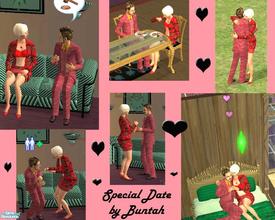 Sims 2 — Special Date by buntah — Dress 'em well for that first date and who knows where it could lead :-) (set includes