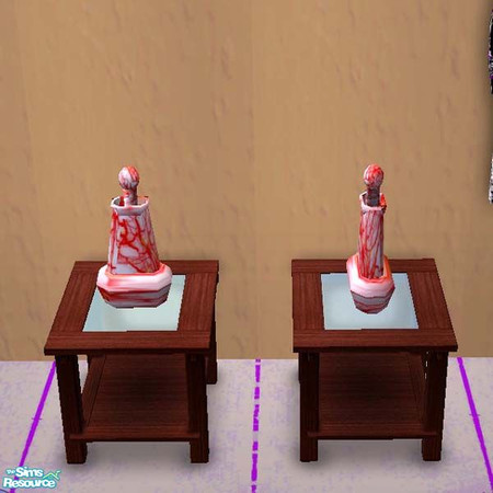 Sims 2 — Red Marble Vase - BASE MESH by buntah — This is the base mesh file for this new object. You MUST have this one