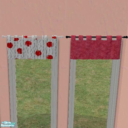 Sims 2 — Valance Base Mesh by buntah — This is the base mesh file you need in order for the valance-only version of the