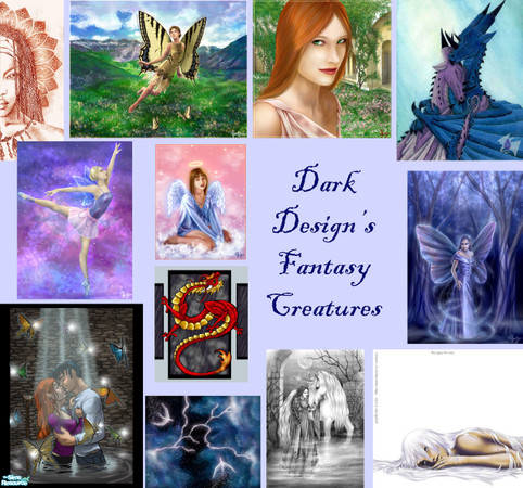 Sims 2 — Dark Design's Fantasy Creatures by Dark_Design — A mix of people and animals all with a Fantasy twist!