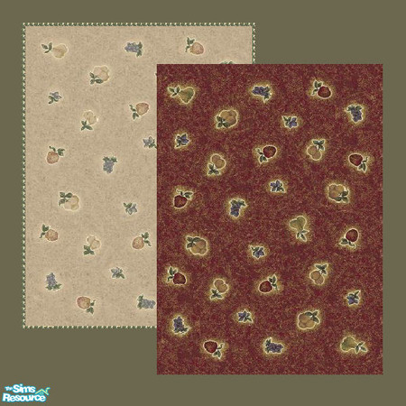 Sims 2 — Country rug set by Helena — -