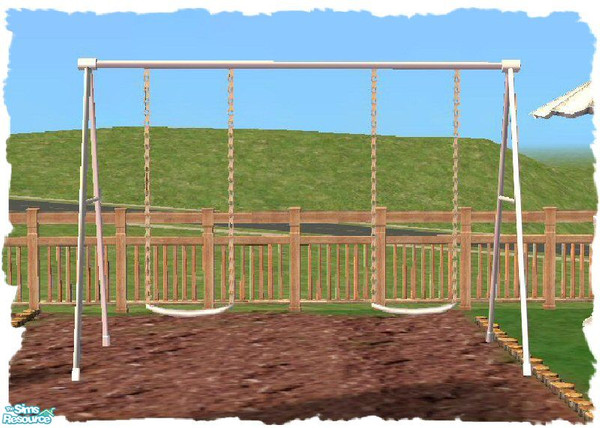 Sims 2 — Ourdoor Living Swing by SSilver — Part of my Outdoor Living Set.