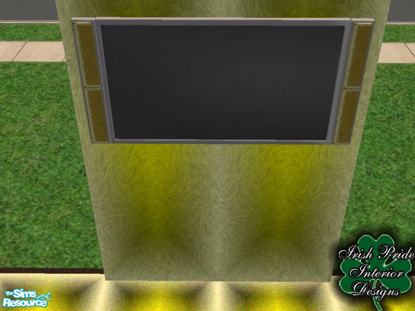 Sims 2 — Rock Star TV by Irish Pride — The Rock Star TV, part of the Rock Star Living Room. By Irish Pride Interior