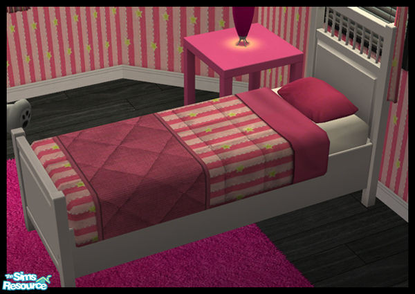 Sims 2 — Kids Bedding - Set1 - 04 by Donnha — Brighten up your kids rooms with this modern bed covering. 